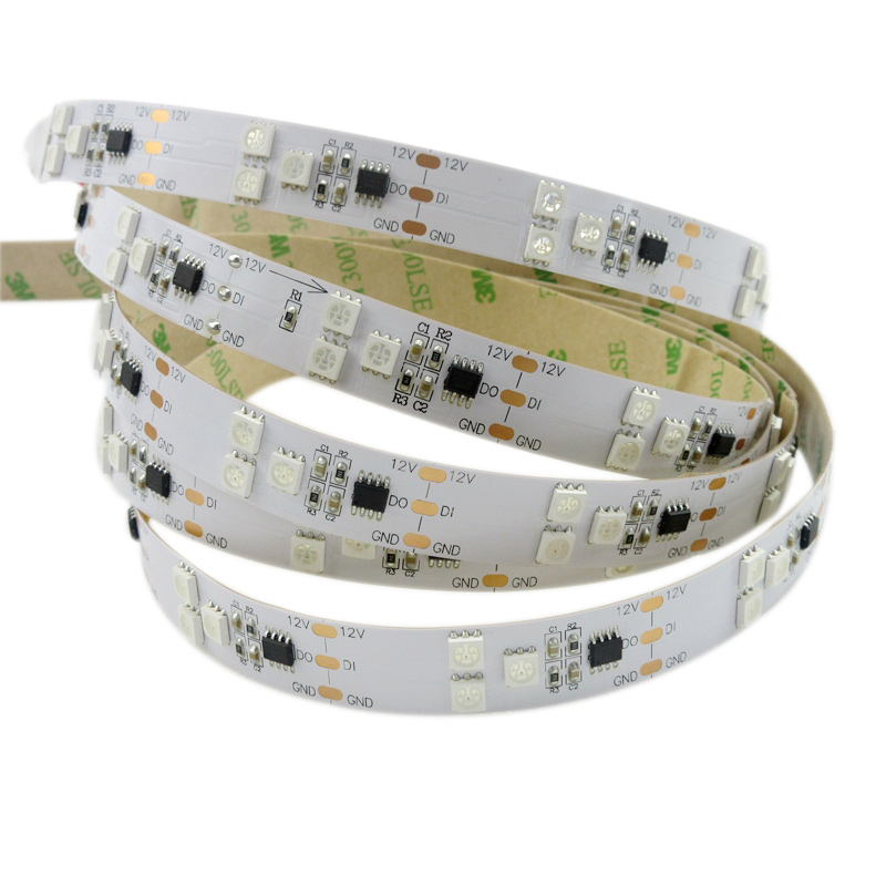 UCS1903 DC12V 15MM Serie Flexible LED-Streifenlichter, programmierbare Pixel-Vollfarbverfolgung, Verwendung im Innenbereich, 150 LEDs 16.4 Fuß pro Rolle im Angebot