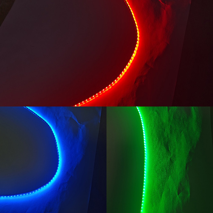 Ultra malé jasné 3V RGB LED páskové světlo napájené baterií Ultra malé jasné 3V RGB LED páskové světlo napájené baterií