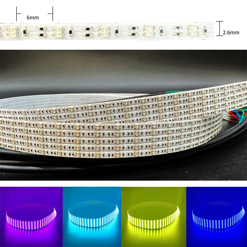 Very Small DIY Interior Car Bright 5V RGB LED Strip