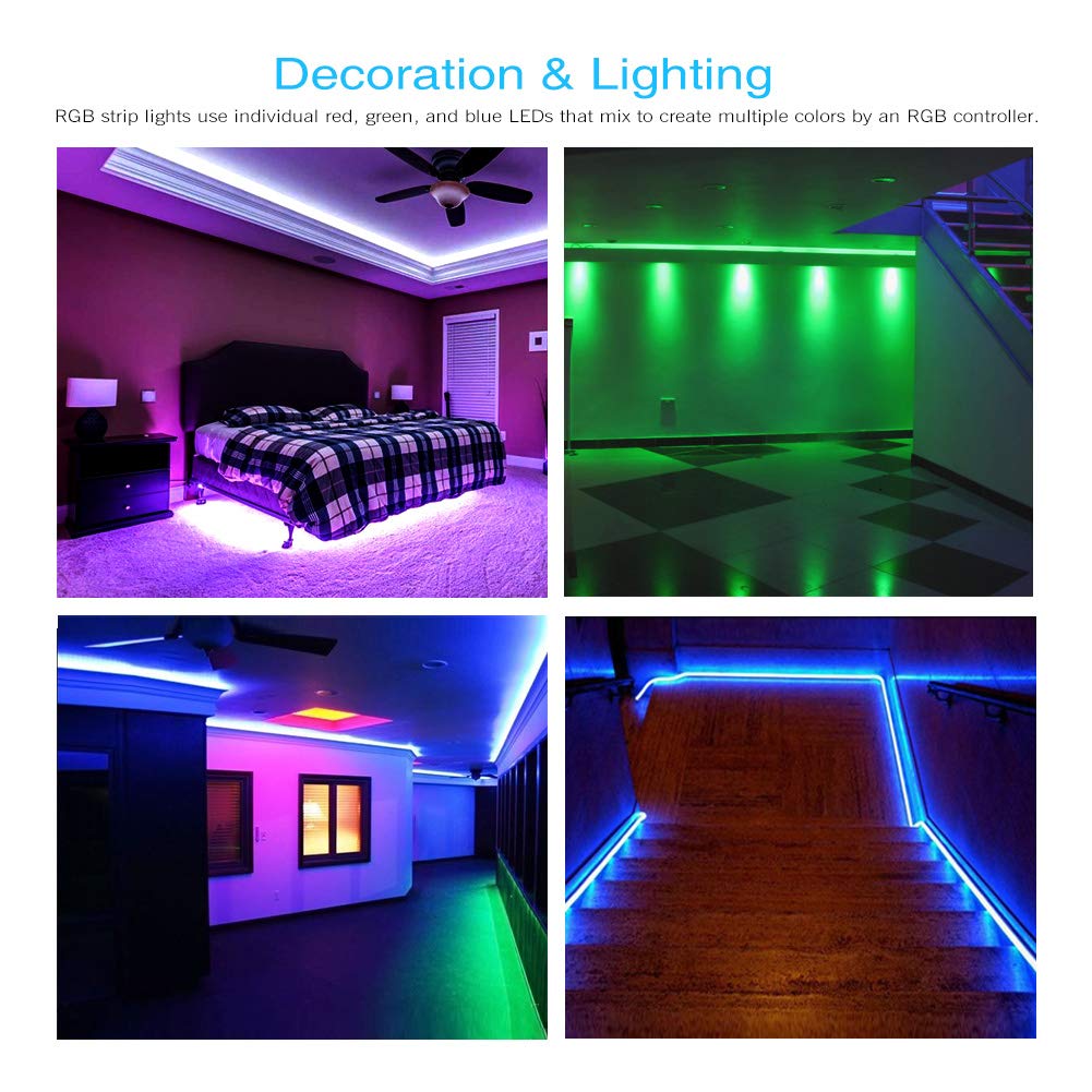 12V 5m LED Strip Tape Light Chasing Effects with Control IC Auto Run Cool  White - China LED Strip Light, Bed Light