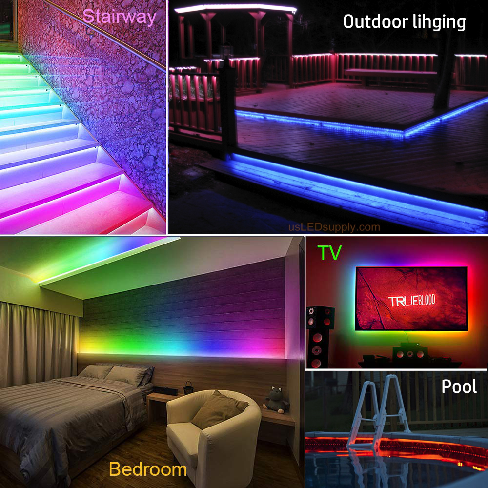 WS2811 DC12/24V 300LEDs Serie Flexible LED-Streifenlichter, adressierbarer, programmierbarer Vollfarbverlauf, wasserdicht für den Außenbereich IP68, 5 m/16.4 Fuß pro Rolle im Angebot WS2811 DC12/24V 300LEDs Serie Flexible LED-Streifenlichter, adressierbarer, programmierbarer Vollfarbverlauf, wasserdicht für den Außenbereich IP68, 5 m/16.4 Fuß pro Rolle im Angebot