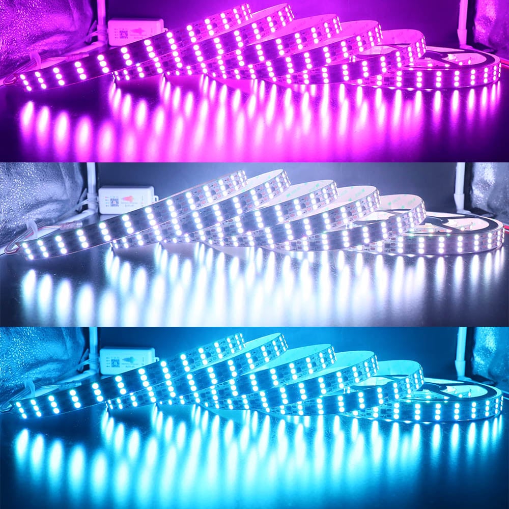 WS2811 5050 RGB LED Strip 1m/5M 150 300Leds Addressable (1IC 3leds ) DC12V