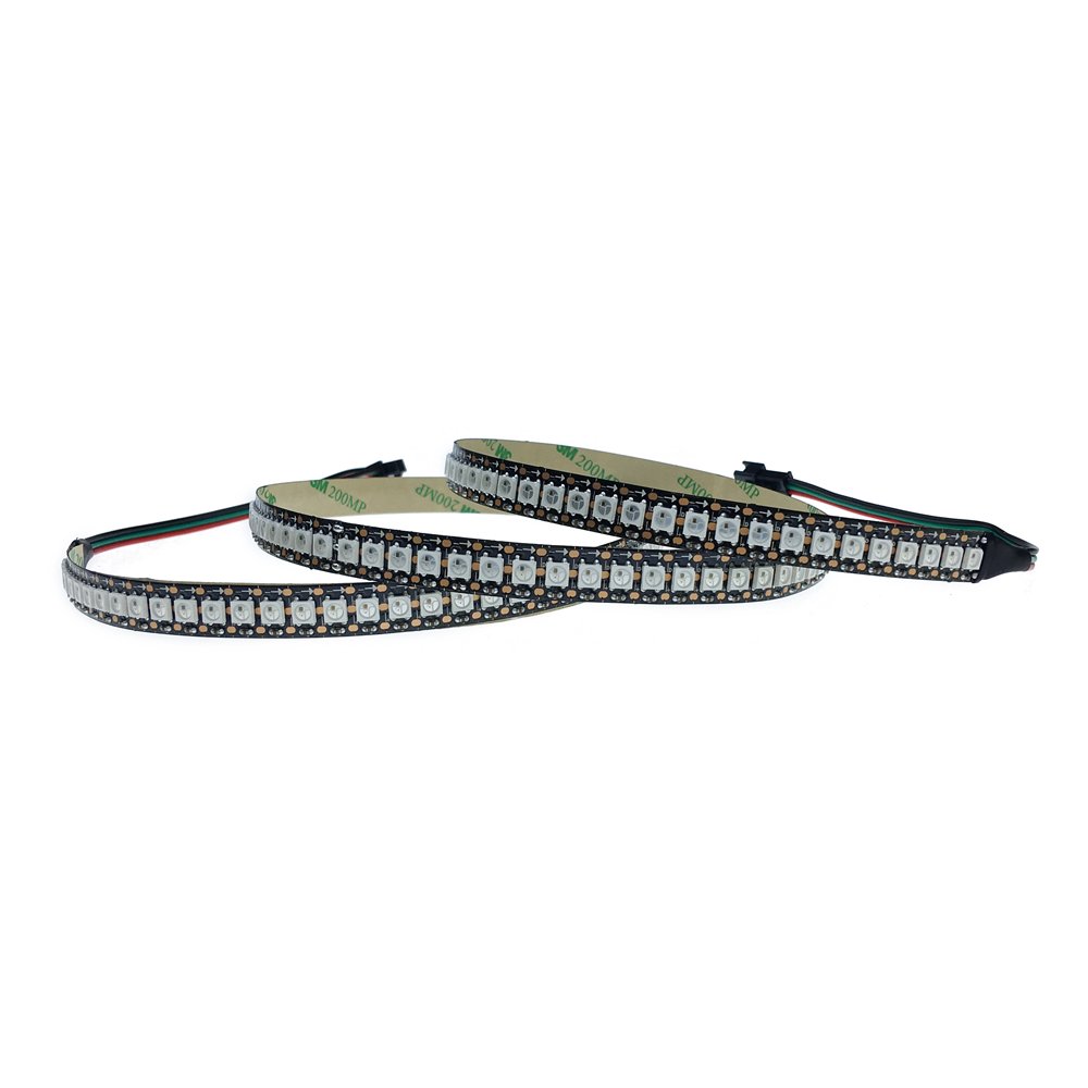 Flexibilní LED pásková světla řady WS2812B DC5V, programovatelné zachycování plné barvy pixelů, vnitřní použití, 144 LED/m 1.64–6.56 stop na kotouč v prodeji