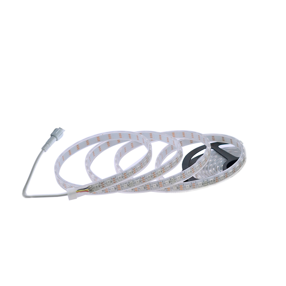 Flexibilní LED pásková světla řady WS2812B DC5V, programovatelné zachycování plné barvy pixelů, venkovní voděodolnost IP68, 300 LED 1.64–16.4 stop na kotouč v prodeji Flexibilní LED pásková světla řady WS2812B DC5V, programovatelné zachycování plné barvy pixelů, venkovní voděodolnost IP68, 300 LED 1.64–16.4 stop na kotouč v prodeji