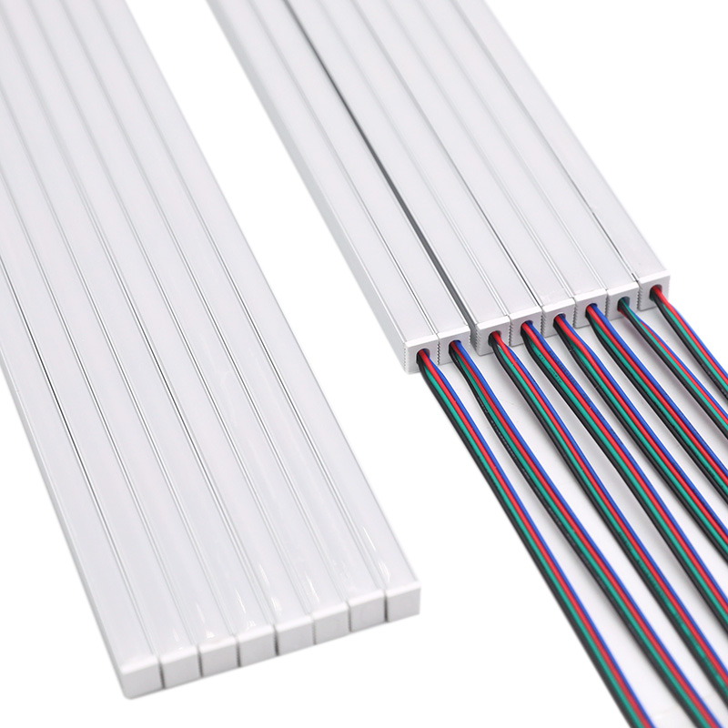 Slim DC12V tuhá LED RGB světelná lišta měnící barvu 350 mm