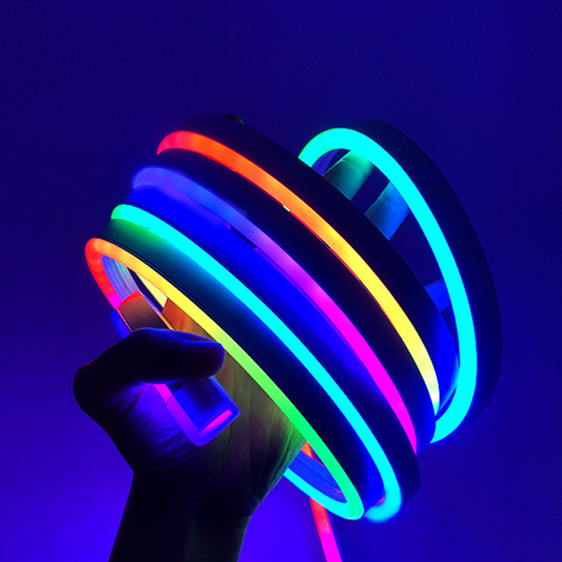 8x16mm Dome Side Flex Bezpečné ohýbání 8mm LED páskový difuzor 8x16mm Dome Side Flex Bezpečné ohýbání 8mm LED páskový difuzor