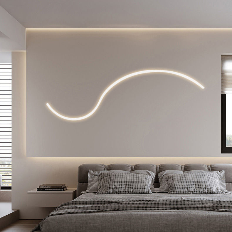 Black Diffuser LED 12mm Strip Curved Recessed Lighting Cover Black Diffuser LED 12mm Strip Curved Recessed Lighting Cover