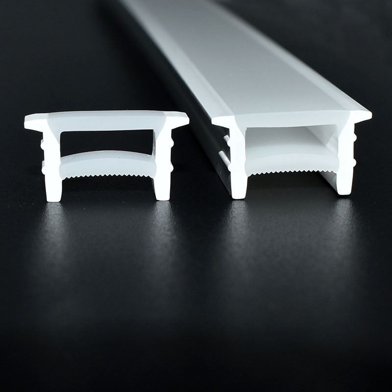 Flat 10mm LED Tape Light Diffuser Flexible Recessed Light Cover Flat 10mm LED Tape Light Diffuser Flexible Recessed Light Cover