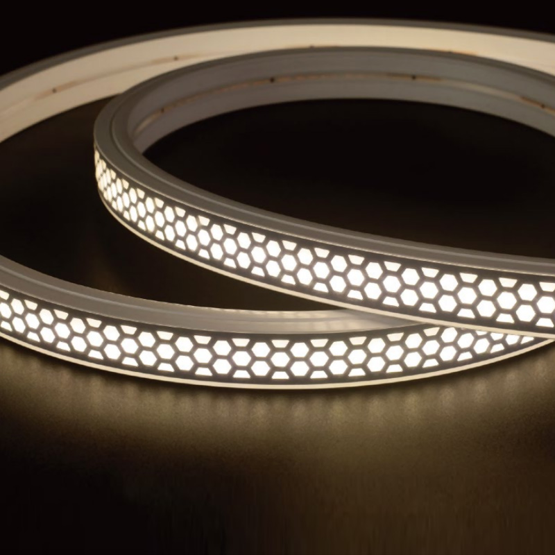 16x10mm Honeycomb LED Light Neon Strip Flex Housing For 12mm LED Tape