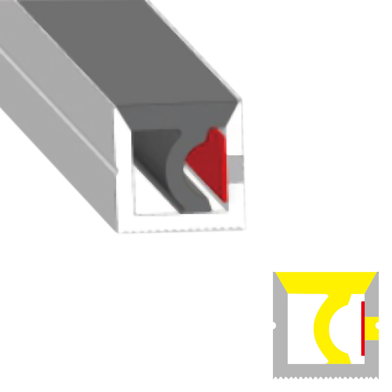10x10mm Side Bend Pro wasserdichtes Diffusorband für 5mm Mini-LED-Leuchten 10x10mm Side Bend Pro wasserdichtes Diffusorband für 5mm Mini-LED-Leuchten