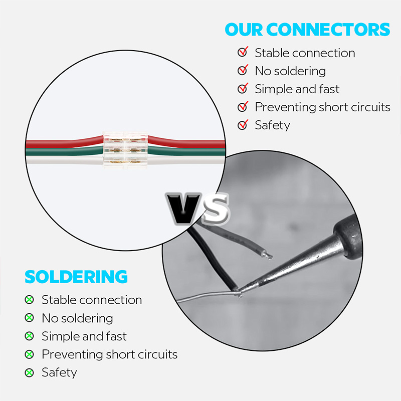 10 ks Mini Quick Splice 3-cestné push drátové konektory pro 20 až 24 AWG drátové připojení 10 ks Mini Quick Splice 3-cestné push drátové konektory pro 20 až 24 AWG drátové připojení