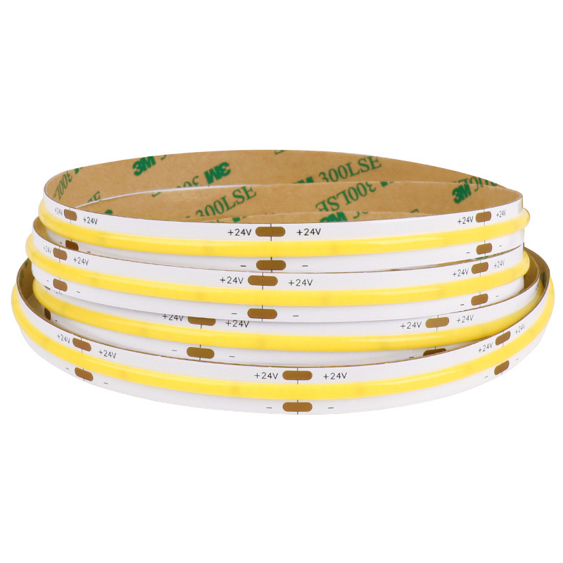 480x5 Chips 10mm Wide DC Low Voltage COB White Light Led Strips
