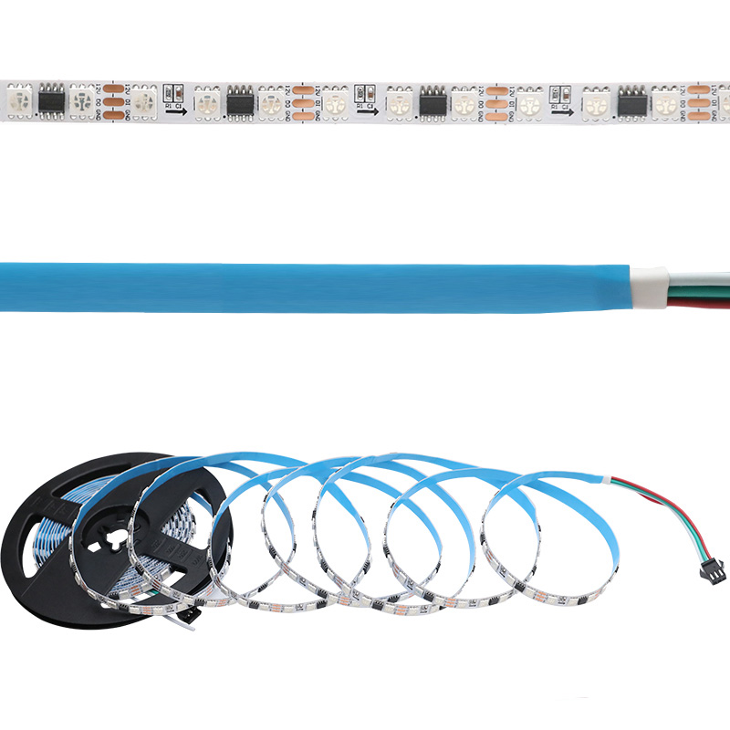 WS2811 12V 8mm Pixel Programming RGB LED Strip 5050 420 LEDs WS2811 12V 8mm Pixel Programming RGB LED Strip 5050 420 LEDs
