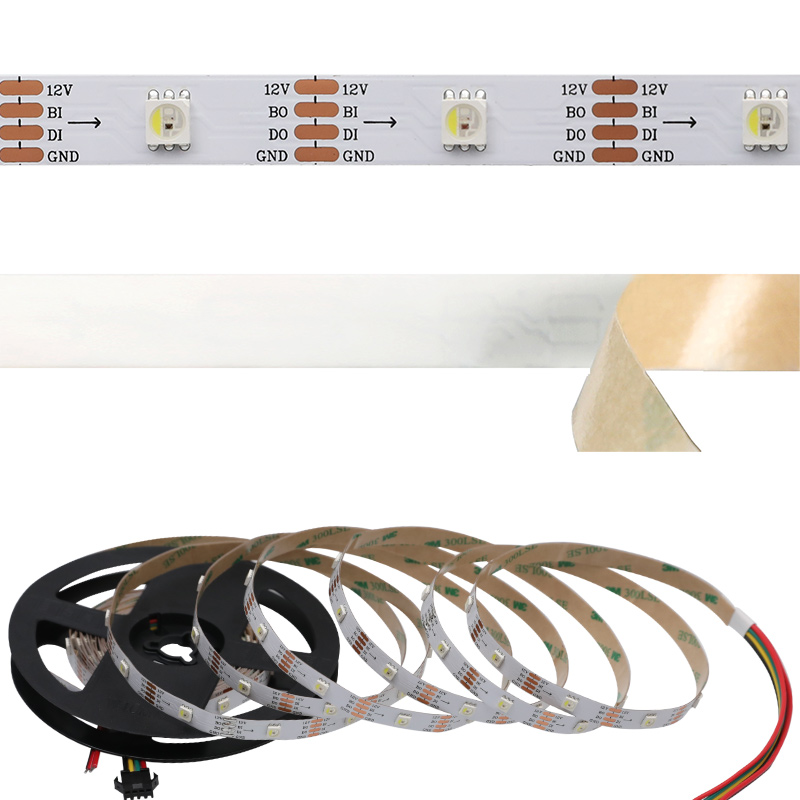 12V 10mm adresovatelný RGBW 5050 WS2815 LED pixelový pásek 150 LED 12V 10mm adresovatelný RGBW 5050 WS2815 LED pixelový pásek 150 LED