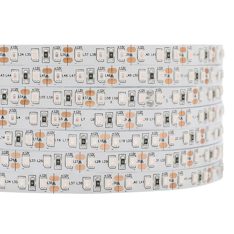 12V 2835 Flexibilní modrý fialový LED pásek 8mm široký 600LED
