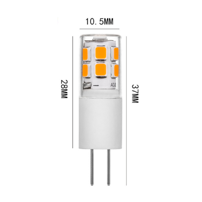 T3 JC G5.3 12V LED Bulb, 2 Watts, 20W Equivalent, 5-Pack T3 JC G5.3 12V LED Bulb, 2 Watts, 20W Equivalent, 5-Pack