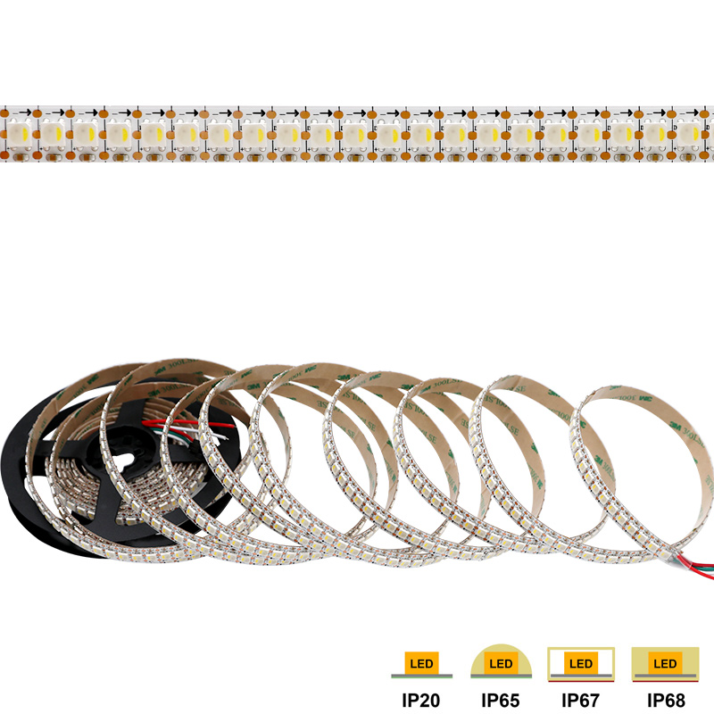 DC12V SK6812 Smart RGBW LED-Streifen pro LED Adressierbar 144 LEDs / m DC12V SK6812 Smart RGBW LED-Streifen pro LED Adressierbar 144 LEDs / m