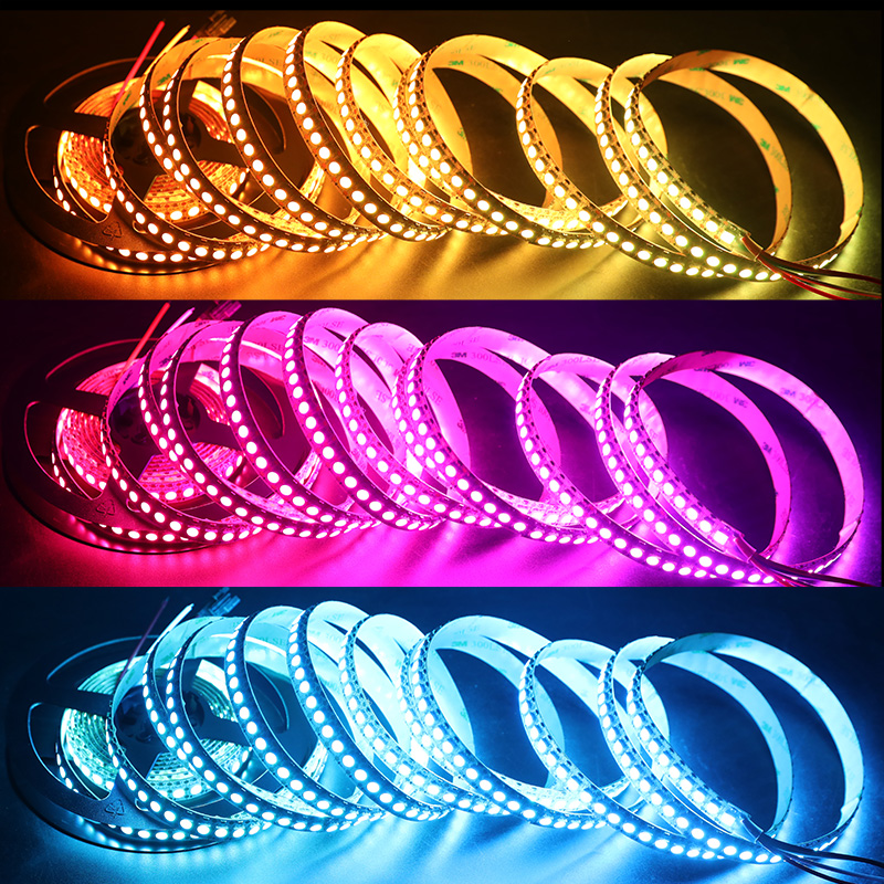 DC12V SK6812 Smart RGBW LED-Streifen pro LED Adressierbar 144 LEDs / m DC12V SK6812 Smart RGBW LED-Streifen pro LED Adressierbar 144 LEDs / m