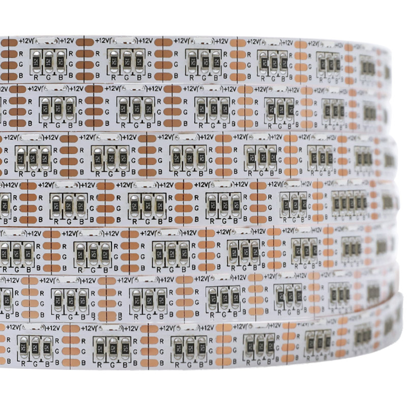 5m Side Emitting LED Strip 12V - RGB LED Color Changing Lights - 60LEDs/m