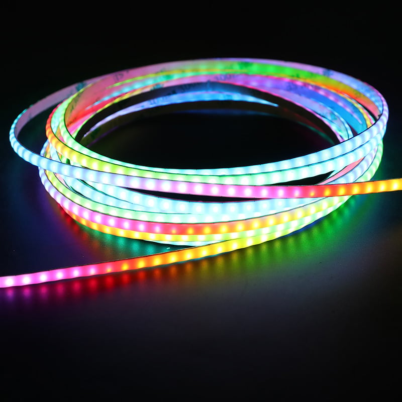  12V COB Individual Pixel LED 5mm RGB 800 Lights Addressable Strip