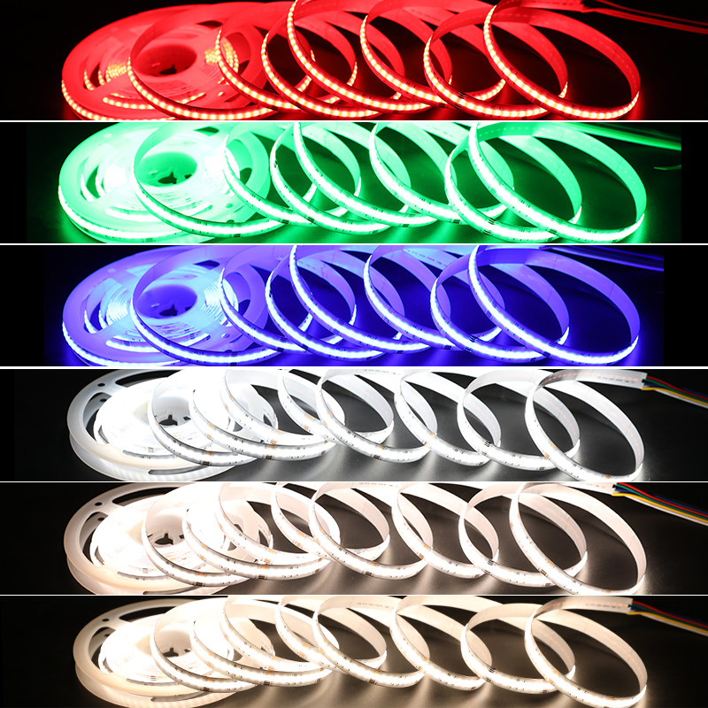 12V FCOB 5-in-1 Led Rgbw Tunable Weiß Licht Streifen 960 Super Hohe Dichte 12V FCOB 5-in-1 Led Rgbw Tunable Weiß Licht Streifen 960 Super Hohe Dichte