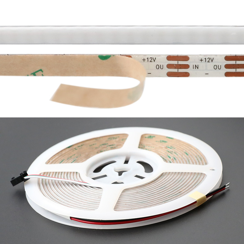 12V Individually Addressable COB 5mm Mini LED RGB Lights Tape 1200 Pixels 12V Individually Addressable COB 5mm Mini LED RGB Lights Tape 1200 Pixels
