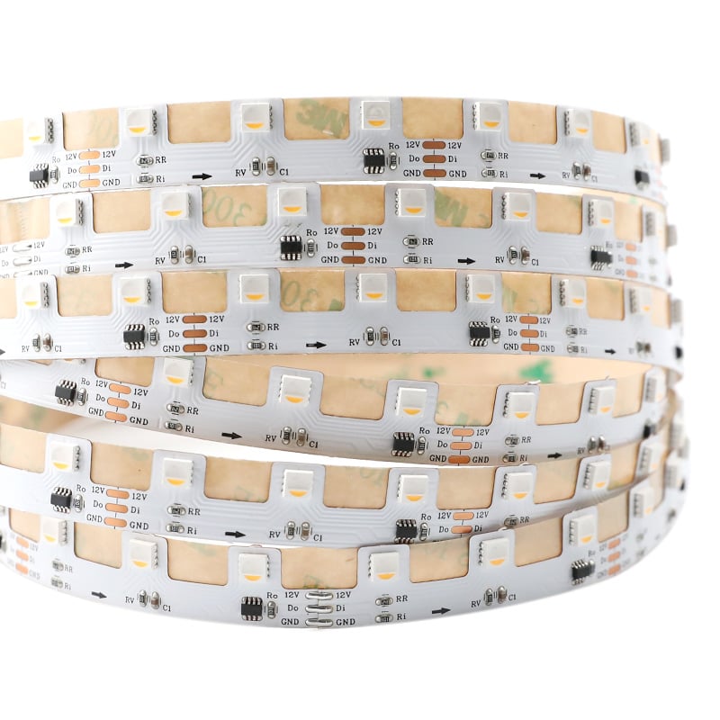 12V External SK6812 RGBWIC Great Wall Foldable LED Strip Light