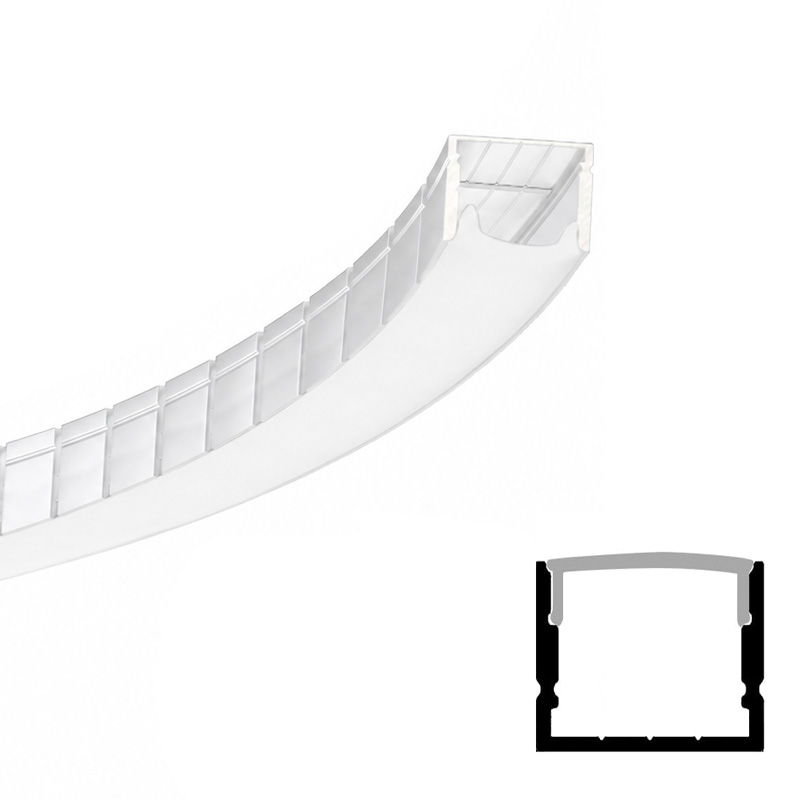 12x10mm Mini Shapeable Aluminum LED Profile For 8mm Strips 12x10mm Mini Shapeable Aluminum LED Profile For 8mm Strips