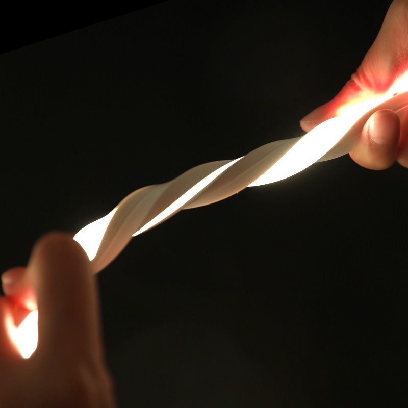 13x13mm Small Four Way Bendable Flexible LED Neon Strip Lights 13x13mm Small Four Way Bendable Flexible LED Neon Strip Lights