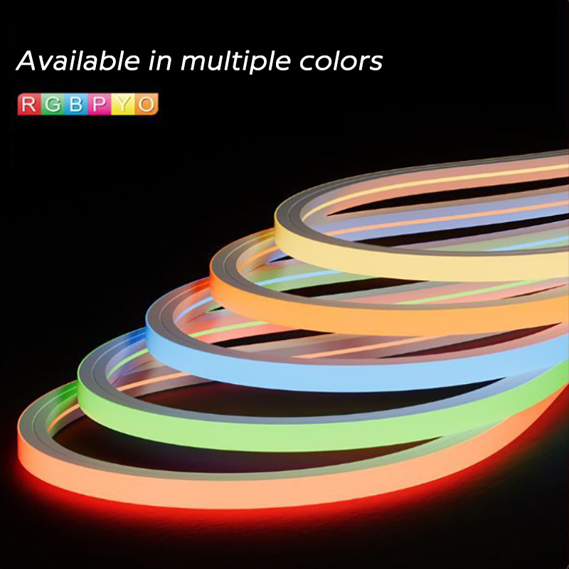 18x18mm Top & Side Bend Neon Flex LED Colorful Strip Lights 18x18mm Top & Side Bend Neon Flex LED Colorful Strip Lights