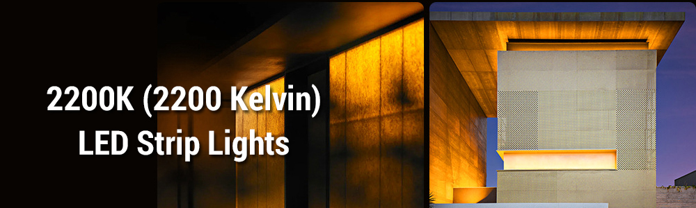 SuperLightingLED™ 2200K LED Strip Lights