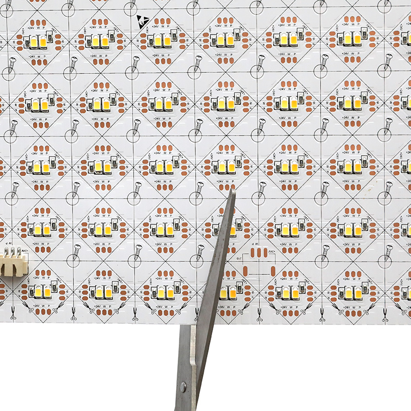 24V 2835 Nastavitelná bílá stříhací Flex ultratenká světla LED 20X10 24V 2835 Nastavitelná bílá stříhací Flex ultratenká světla LED 20X10
