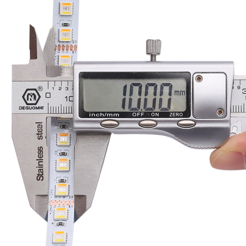 24V 5050 Color Shift RGB Tunable White LED Strip Light 10mm 96 LED/m 24V 5050 Color Shift RGB Tunable White LED Strip Light 10mm 96 LED/m