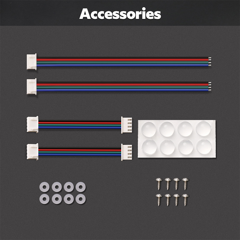 24V 5050 RGB Flexible LED Light Panels for Backlighting 6 LEDs Cut 24x12 24V 5050 RGB Flexible LED Light Panels for Backlighting 6 LEDs Cut 24x12