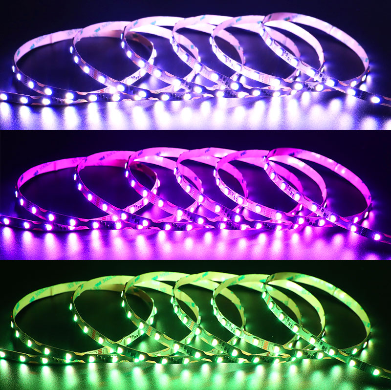 24V 5050 RGBW ohebný LED pásek ve tvaru S Flexibilní pro znamení 24V 5050 RGBW ohebný LED pásek ve tvaru S Flexibilní pro znamení