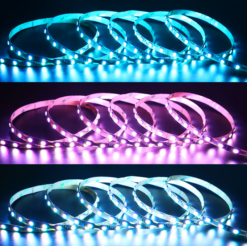 24V 5050 RGBW ohebný LED pásek ve tvaru S Flexibilní pro znamení 24V 5050 RGBW ohebný LED pásek ve tvaru S Flexibilní pro znamení