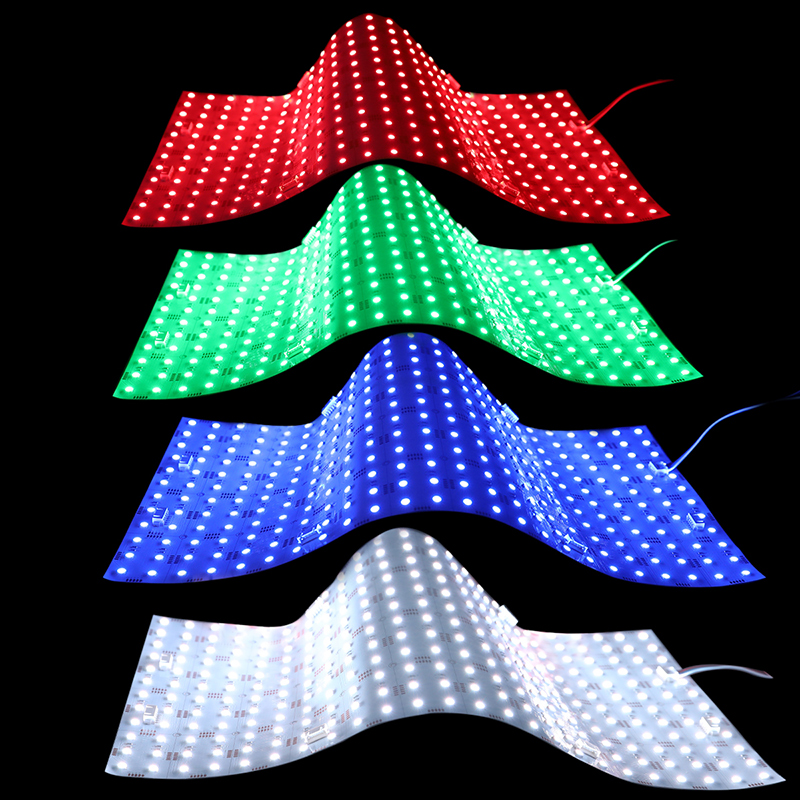 24V 70W High Power RGB+W Flex Backlight Panel LED Bed Sheets 24x12 24V 70W High Power RGB+W Flex Backlight Panel LED Bed Sheets 24x12