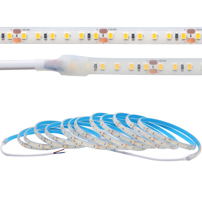 24V Heat Tolerant Sauna IP68 LED Strip Lights 32ft No Voltage Drop 24V Heat Tolerant Sauna IP68 LED Strip Lights 32ft No Voltage Drop