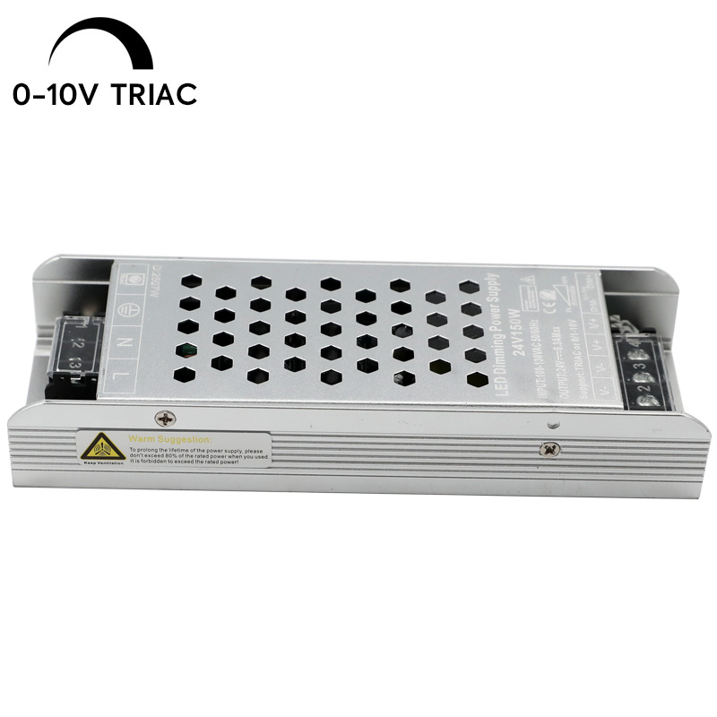 DC24V 150W 6.25A 0-10V LED dimming power supply