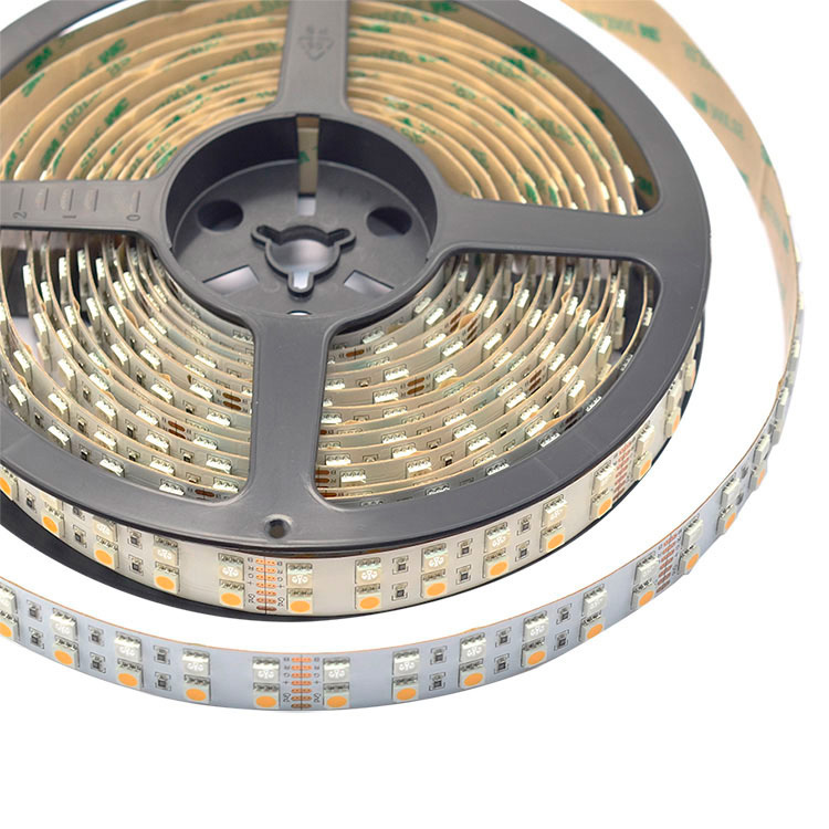 RGB+W Color Change LED Lights - 144LEDs/m High Density LED Strip - 24V Dual Row RGB+W Color Change LED Lights - 144LEDs/m High Density LED Strip - 24V Dual Row