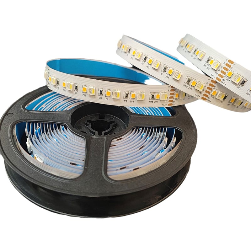 24V Custom Color Temp RGBCCT LED Strip 5050 RGBW 2835 White Hybrid