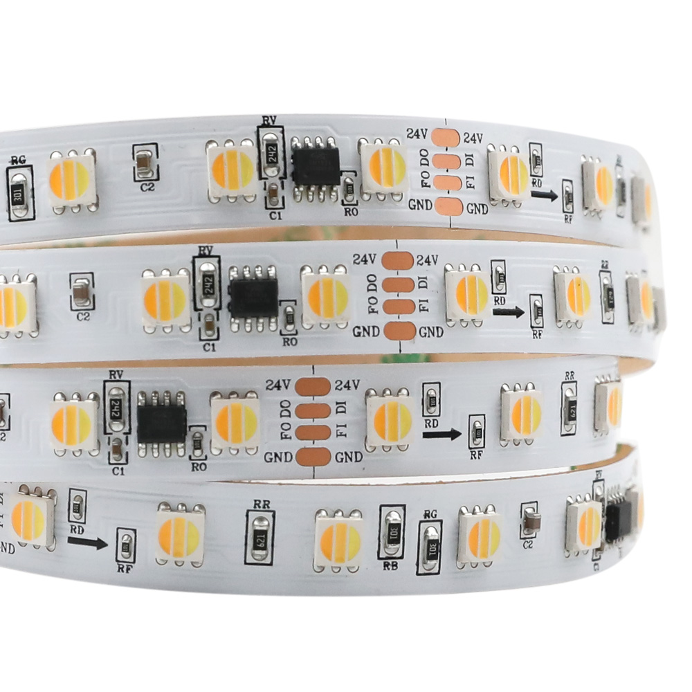 3-in-1 5050 CCT Very Long TM1934 Color Temperature Pixel LED Strip