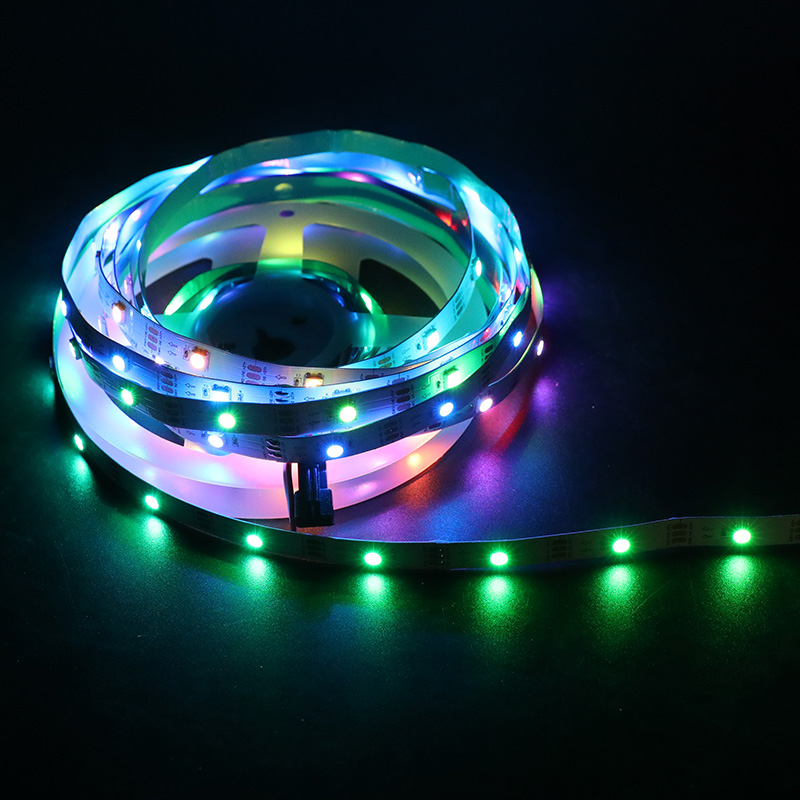 30LEDs/m SK6812 RGB 12V Individual IC LED Strip Dream Color