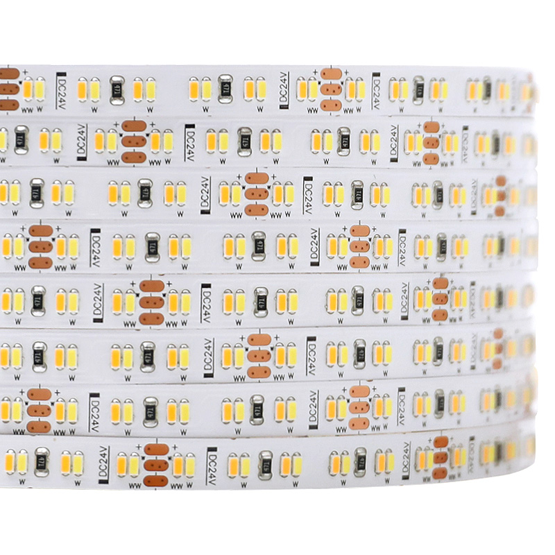 3014 240LEDs/m Tunable White LED Strip Light 24V 8mm