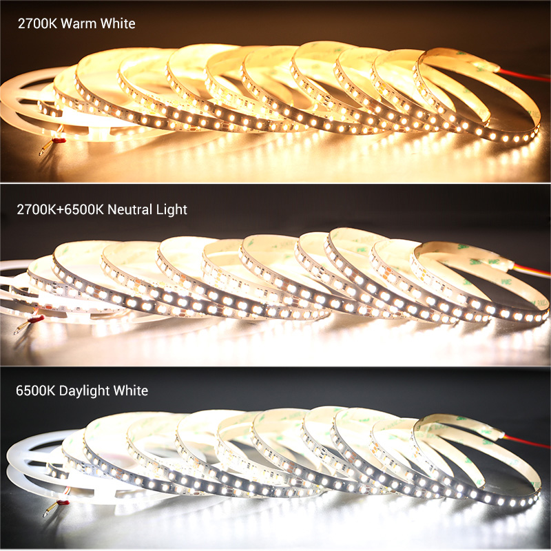 3014 240LEDs/m Tunable White LED Strip Light 24V 8mm 3014 240LEDs/m Tunable White LED Strip Light 24V 8mm