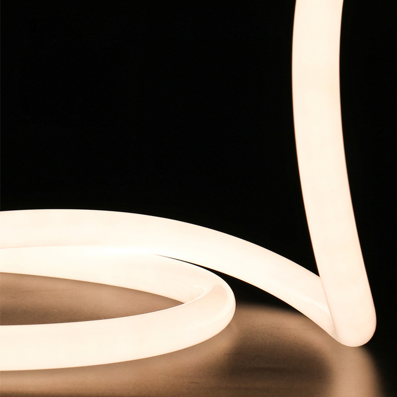 30mm kruhové 360 neonové LED ohebné páskové světlo Neonová ohebná trubice 30mm kruhové 360 neonové LED ohebné páskové světlo Neonová ohebná trubice
