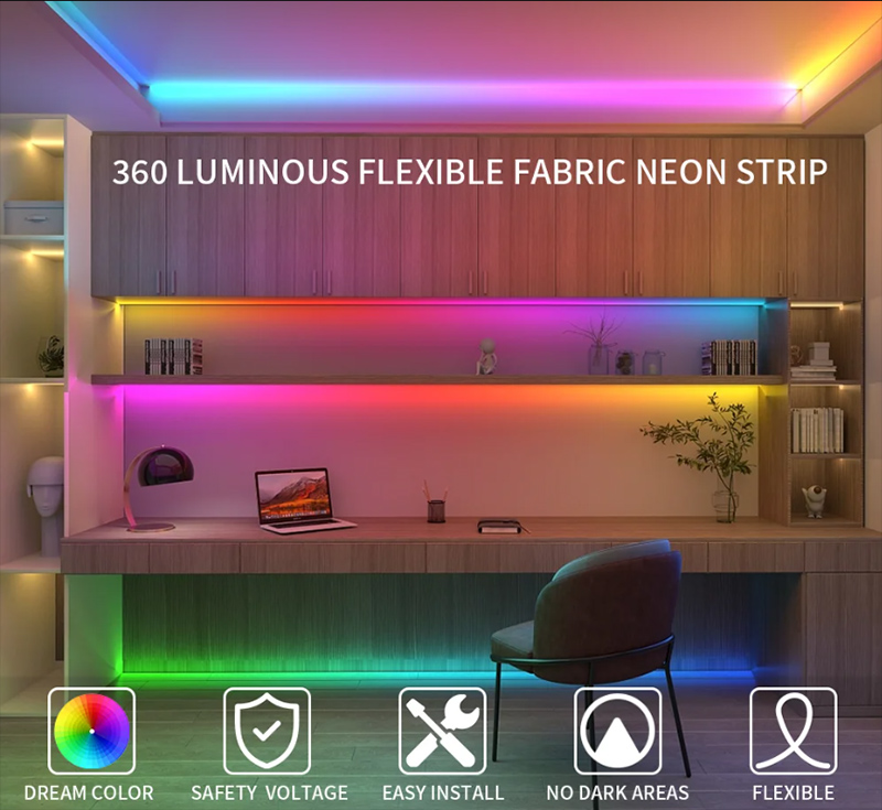 360 Neon Rope LED Light
