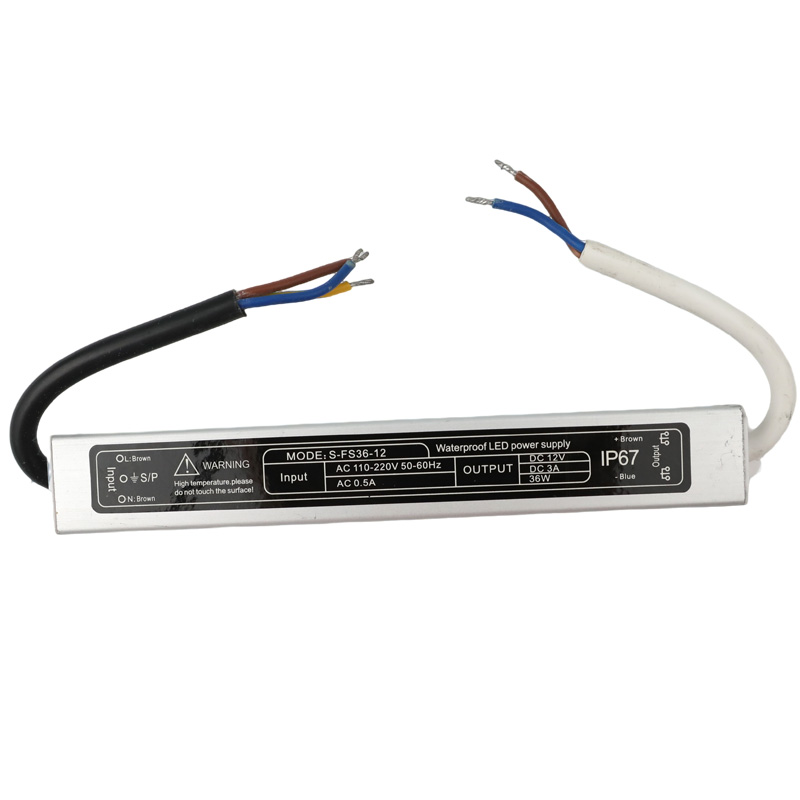 30W 2.5A DC12V CV Outdoor Waterproof IP67 LED Driver Power Supply