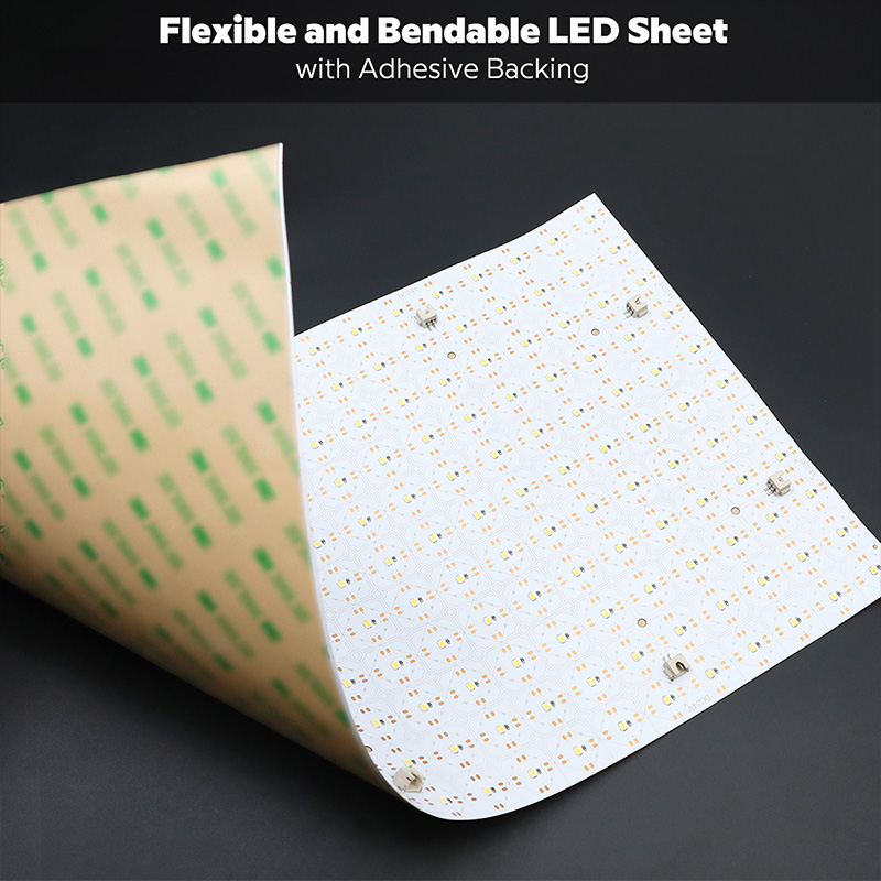 4000K Natural White Flexibilní ořezávací LED podsvícení list 22X11 4000K Natural White Flexibilní ořezávací LED podsvícení list 22X11