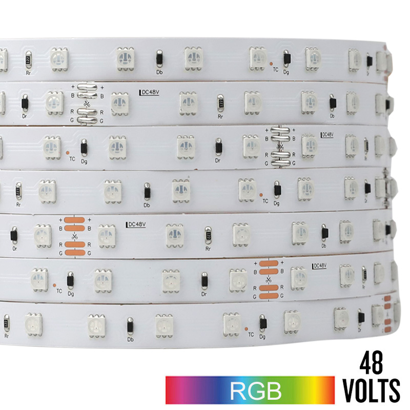 48 Volt Super Long 50m 164ft 5050 RGB LED Strip